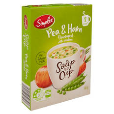 Soup In A Cup Pea And Ham Flavoured With Croutons 2 Pack 60g